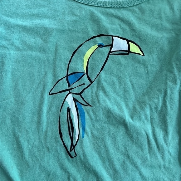 TEA collection bird shirt size 10 - Picture 2 of 5